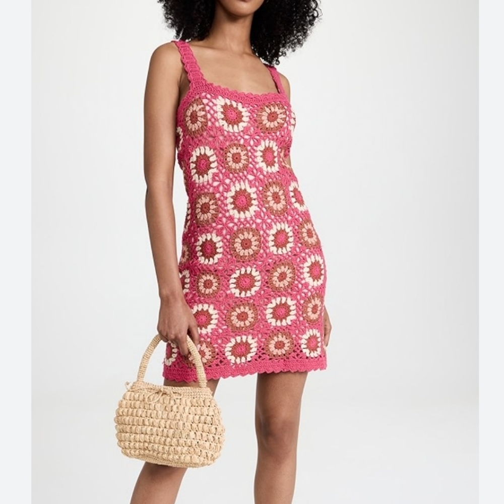 Kings Road Crochet Dress Size S